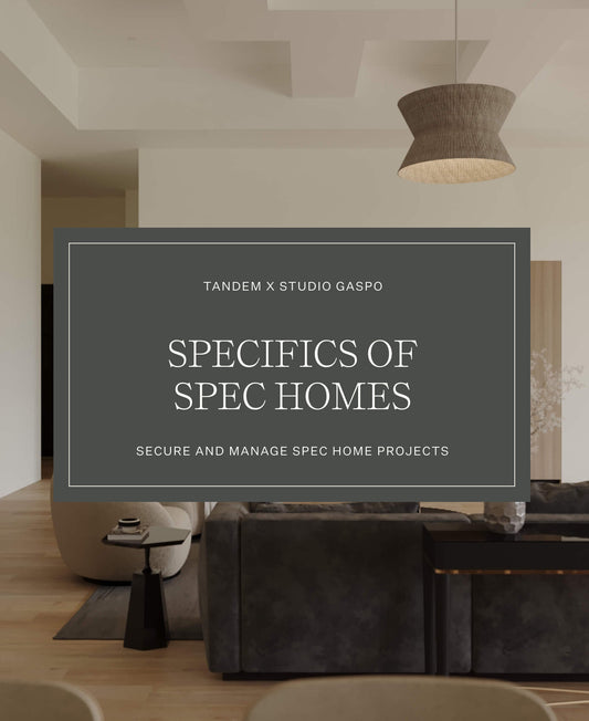 Specifics of Designing Spec Homes
