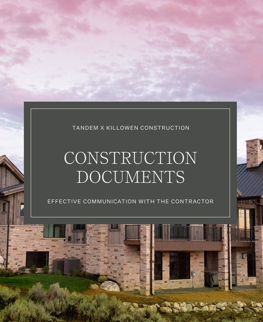Construction Documents for Interior Designers with Killowen Construction